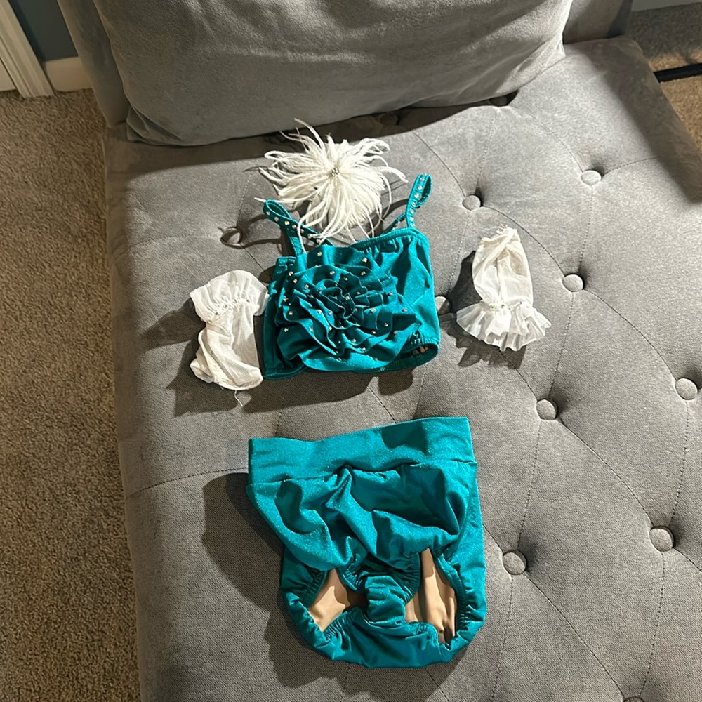 Girls dance costume